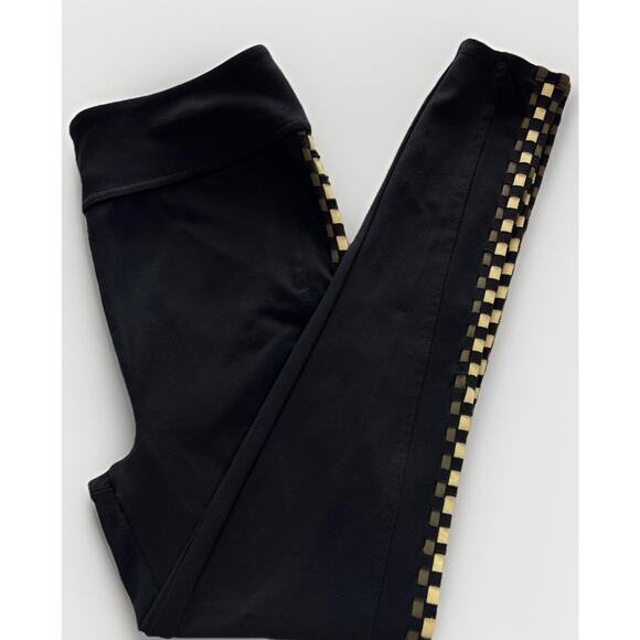 Free People Movement Vision Leggings Women’s Medium Black Bohemian Hippie Yoga - Picture 1 of 9